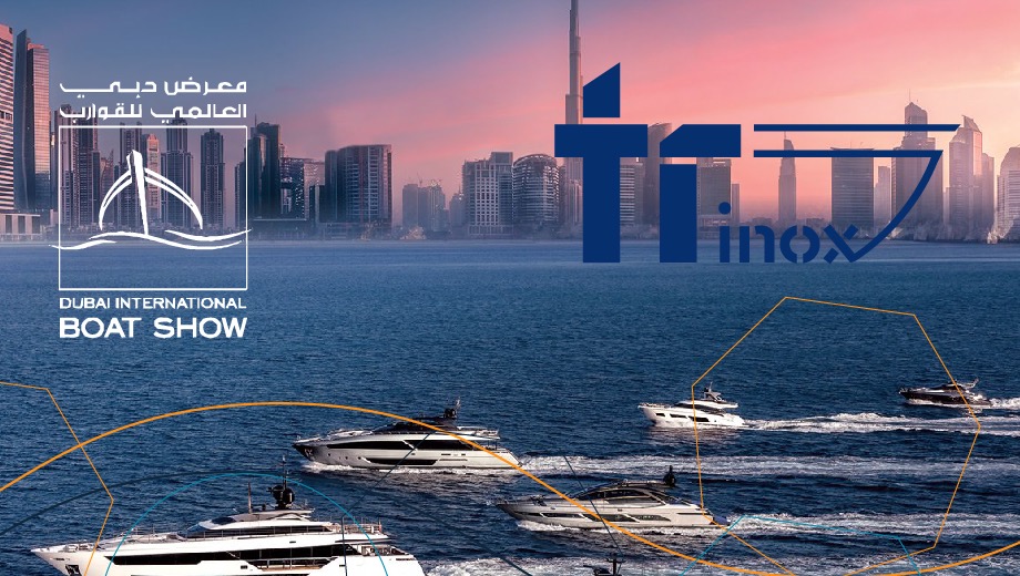 Tr Inox al Dubai Boat Show 9-13 marzo 2022